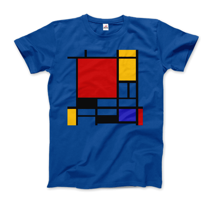 Start2Finish t-shirt featuring Piet Mondrian&