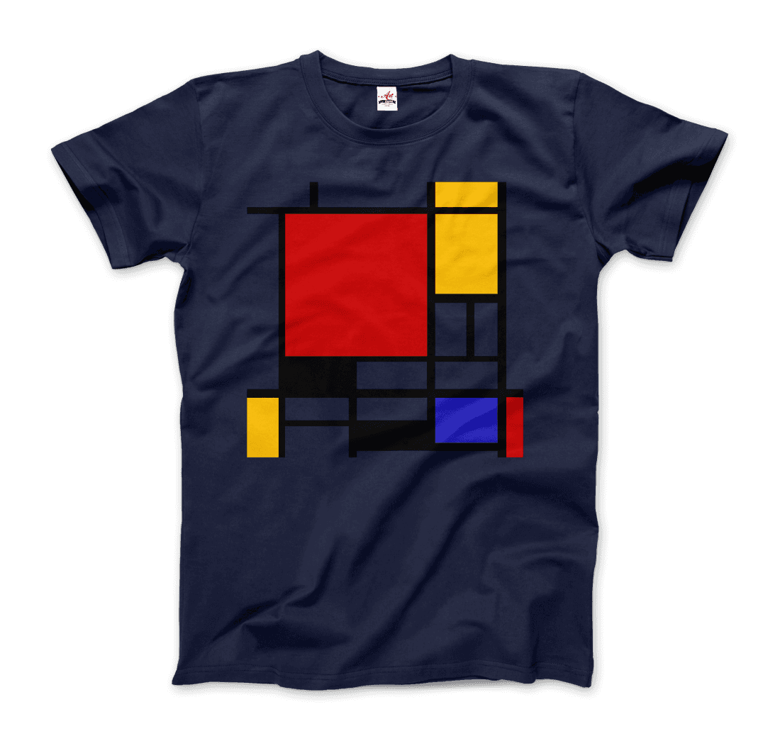 Start2Finish apparel t-shirt featuring Piet Mondrian&