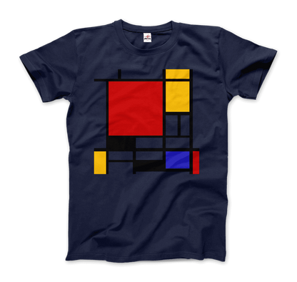 Start2Finish apparel t-shirt featuring Piet Mondrian&