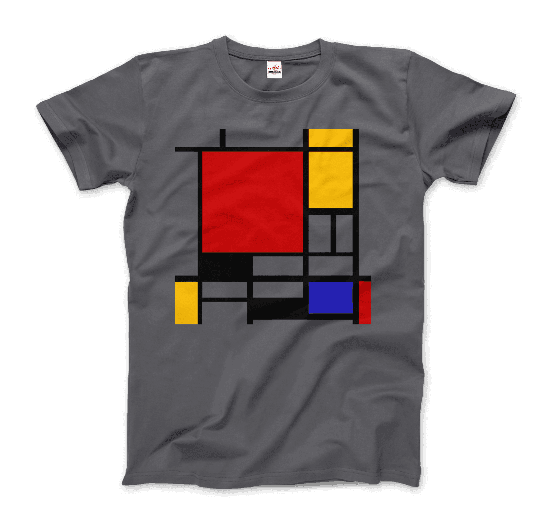 Start2Finish t-shirt featuring Piet Mondrian&