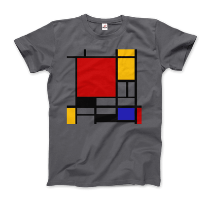 Start2Finish t-shirt featuring Piet Mondrian&