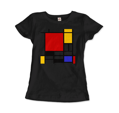 Start2Finish t-shirt featuring Piet Mondrian&