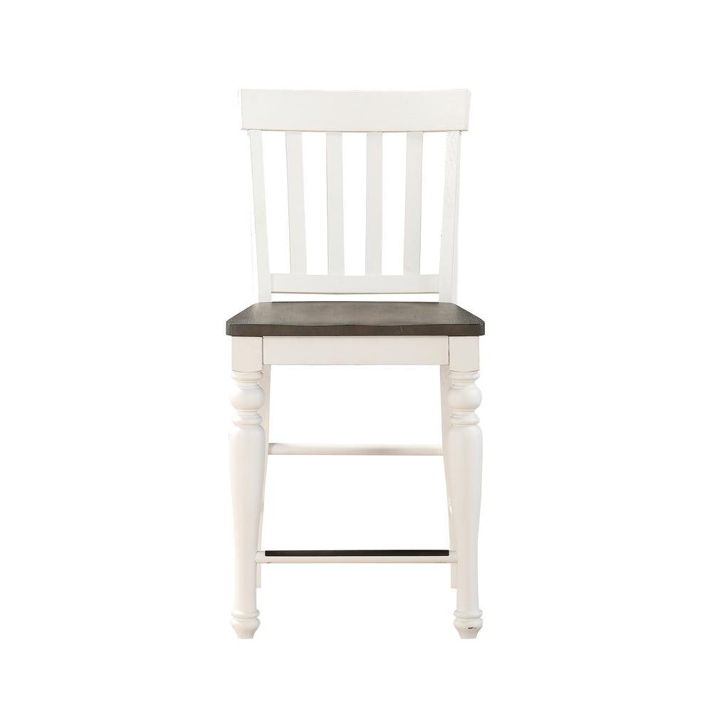 Joanna 9-piece counter dining set by Start2Finish with wooden chairs and a matching table for kitchen or bar area.