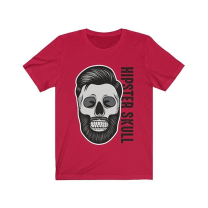 Black Plum Charlie Hipster Skull graphic T-shirt with pop culture design, featuring a bold skull print on the front.