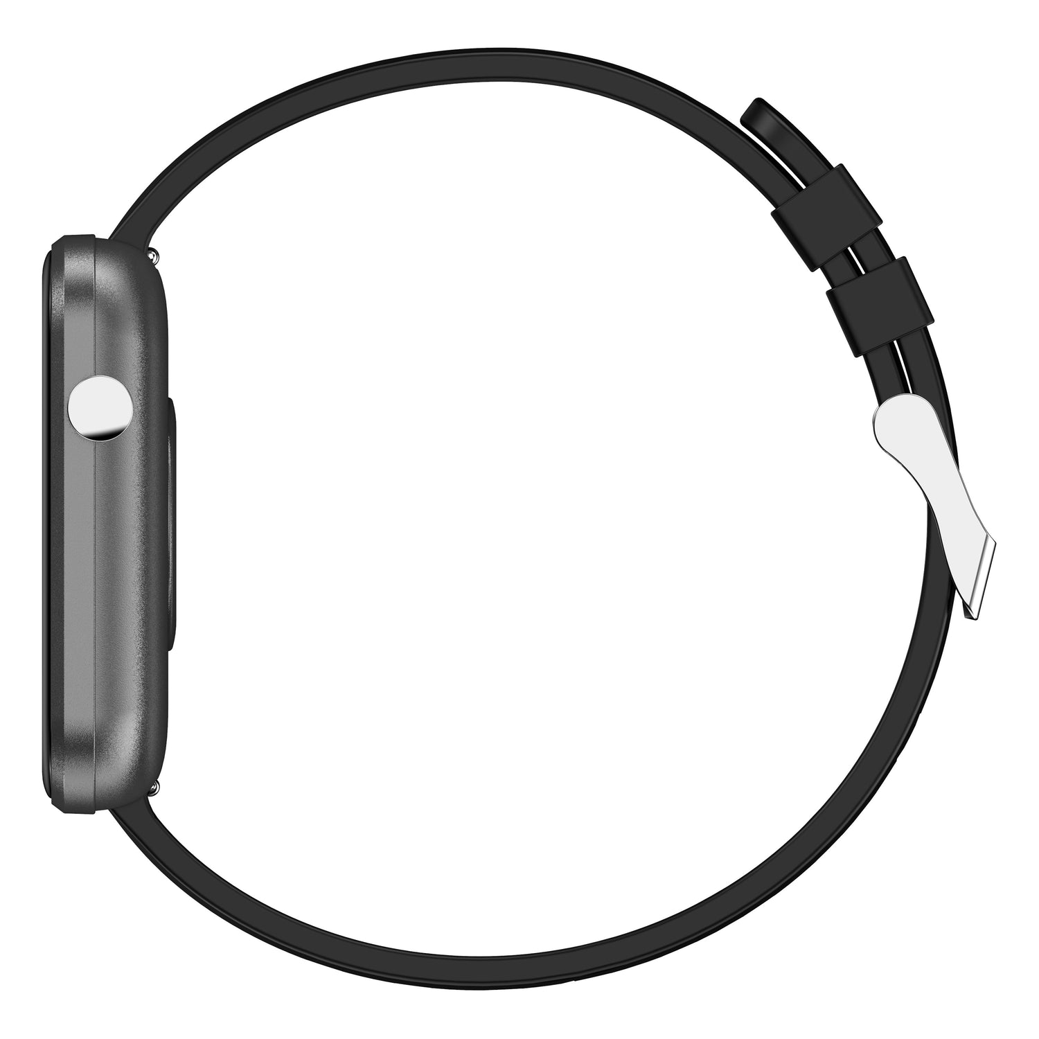 Salmon Lucky advanced smartwatch with three interchangeable bands and wellness activity tracker on a wrist.