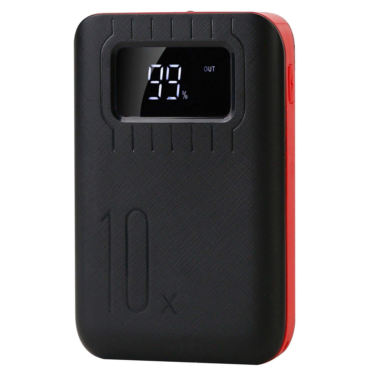 Pear Daisy 1W portable power bank with dual USB ports, compact external battery charger for on-the-go device charging
