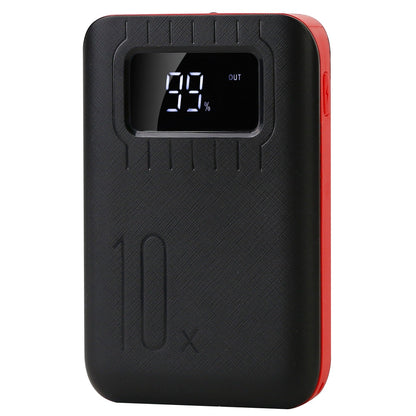 Pear Daisy 1W portable power bank with dual USB ports, compact external battery charger for on-the-go device charging