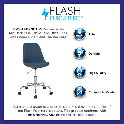 Contemporary Start2Finish task office chair with black cushioned seat, adjustable armrests, and ergonomic design for workspace comfort.