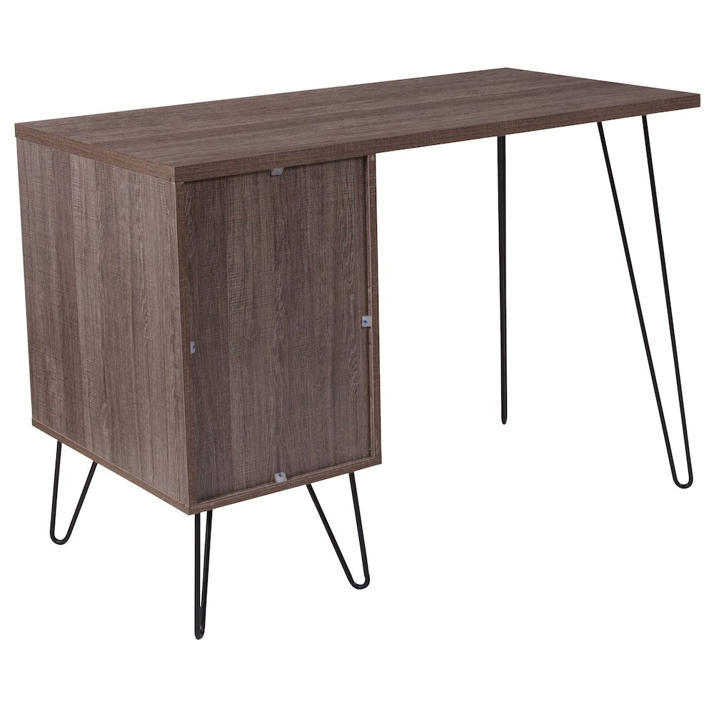 Start2Finish contemporary style computer desk with sleek surface and modern design, ideal for home or office workspace.