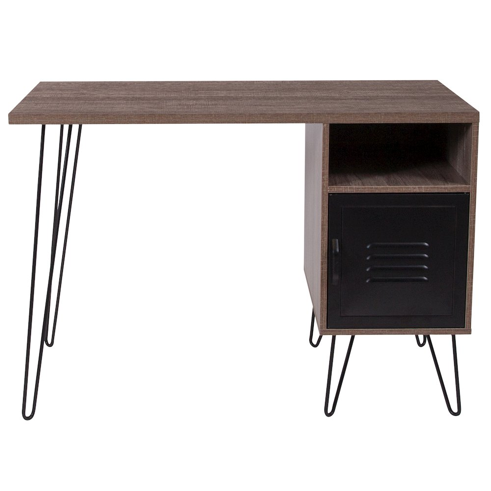 Contemporary Start2Finish computer desk with clean lines and spacious workspace, ideal for home or office use.