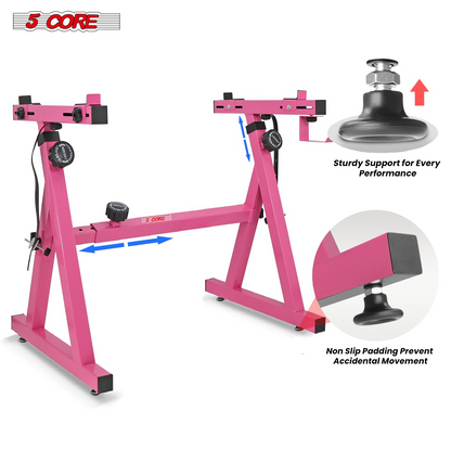 Start2Finish Z shape adjustable keyboard stand for musical instruments, foldable heavy-duty support for piano and DJ controllers.