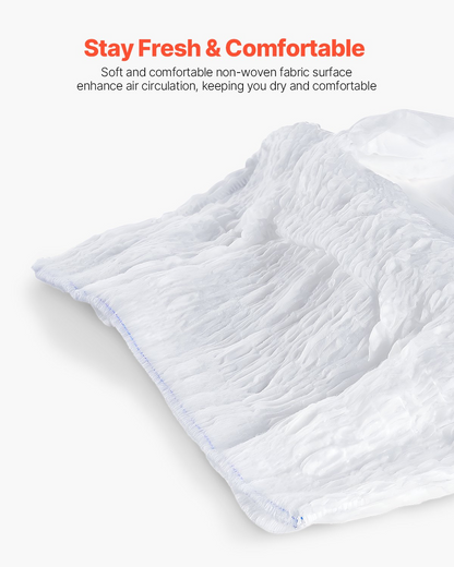 Adult incontinence underwear by Start2Finish, high absorbent disposable pull-ups with leakproof leg cuffs and wetness indicator.