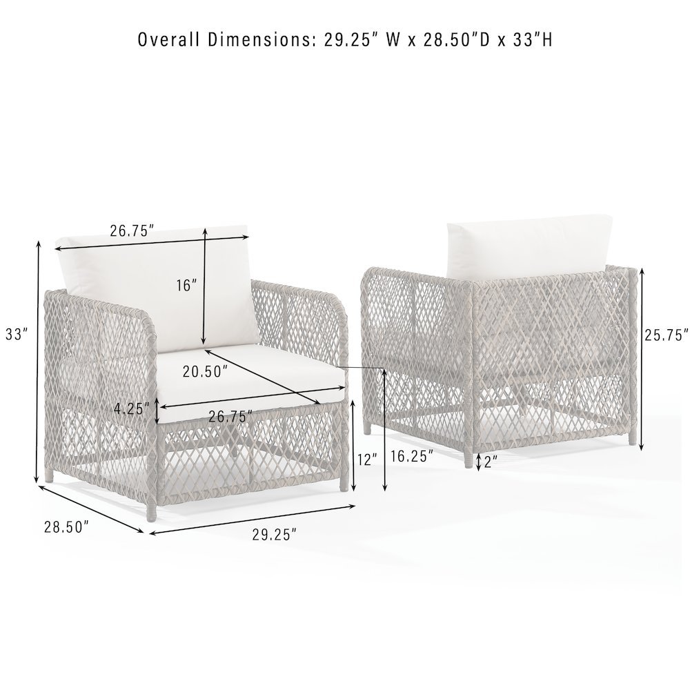 Granite Bay 4-piece outdoor patio furniture set by Start2Finish with sofa, coffee table, and two chairs on a patio.