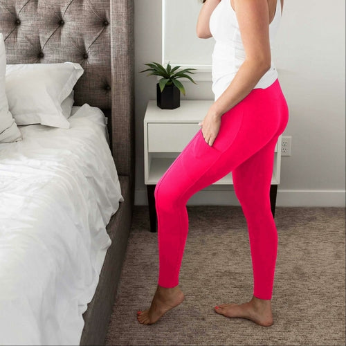 Pink Bearberry brushed microfiber full-length women&