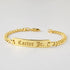 Green Millie baby name bracelet for toddlers, children&