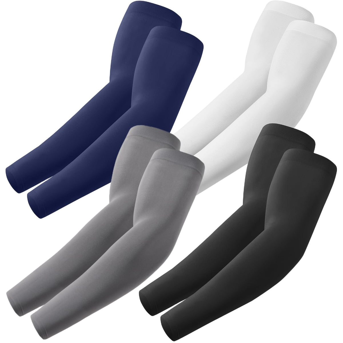 ROXUN Arm Sleeves Cooling UV Sun Protection Sport Compression for Men Women | UPF50,Seamless cover arms,Tattoo-covering,Lightweight &amp; breathable,daily wear,Outdoor work,Basketball Baseball,Mangas