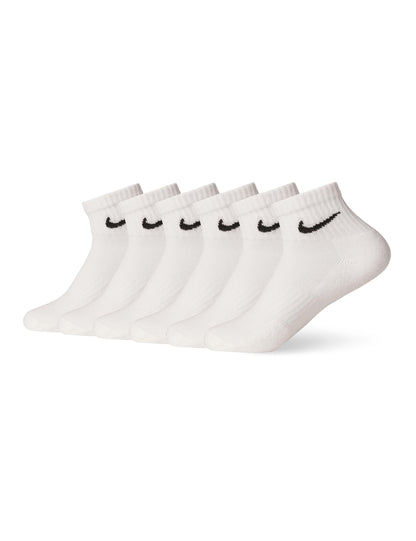 Nike Unisex Adult Everyday Cushioned Training Ankle Socks (6-Pack) | Mens and Womens