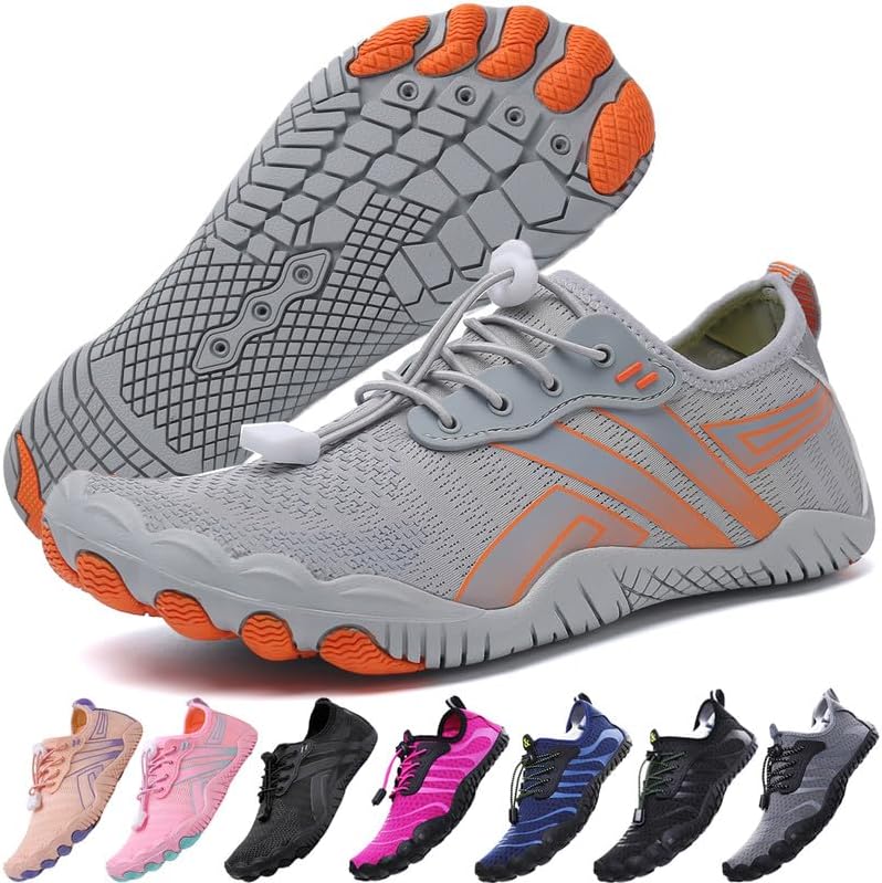 Water Shoes Mens Women Barefoot Shoes Quick Dry Aqua Outdoor Sports for Swim Pool Beach Surf Walk Water Yoga River Lake Hiking Kayaking