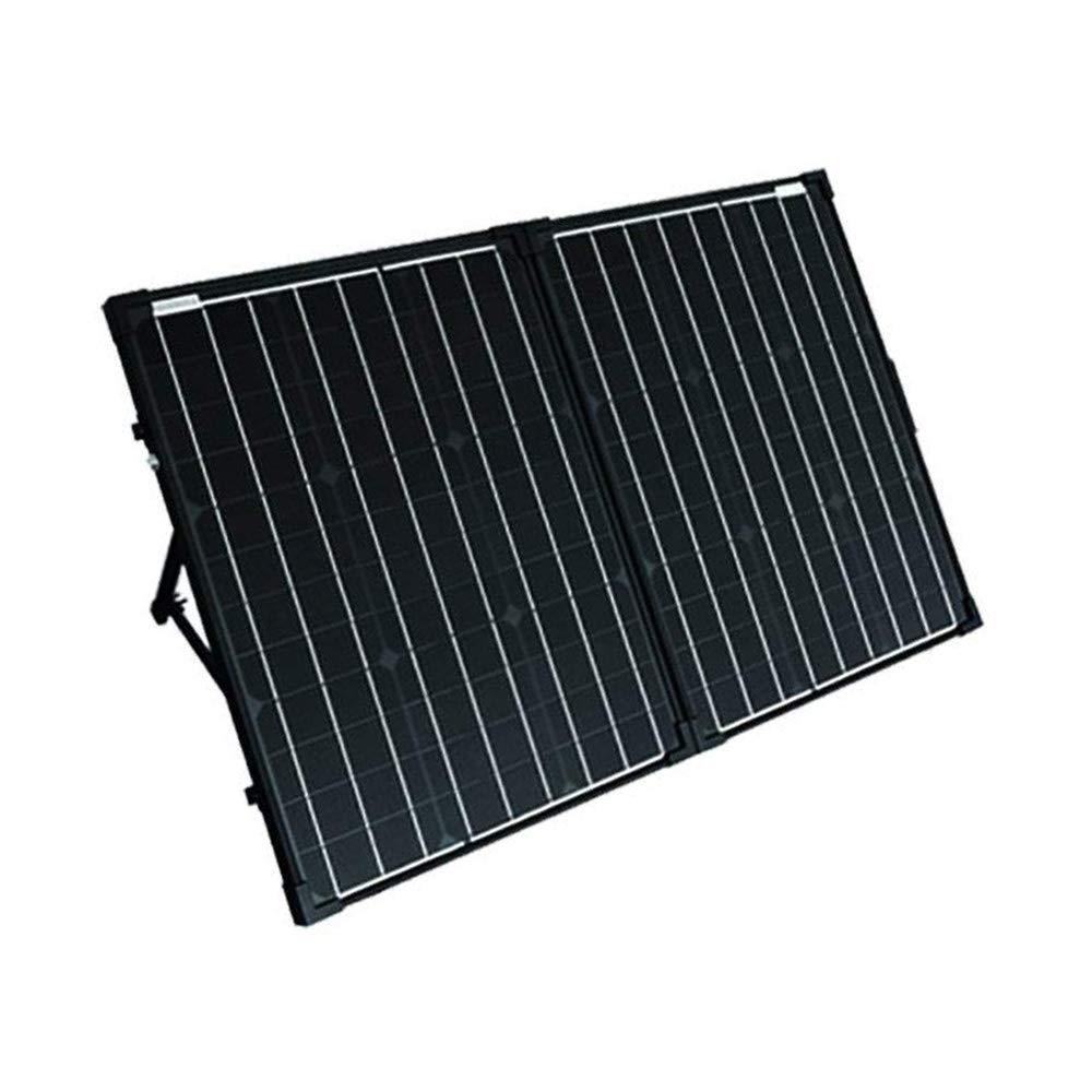 Fuchsia Rose ACOPower PTP 100W portable solar panel expansion briefcase for outdoor sports and camping, with foldable design.