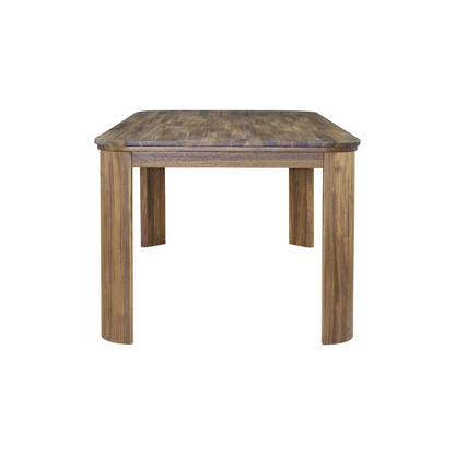 Start2Finish Wilmington 79-inch dining table with a sleek wooden surface and sturdy legs, perfect for modern dining rooms.