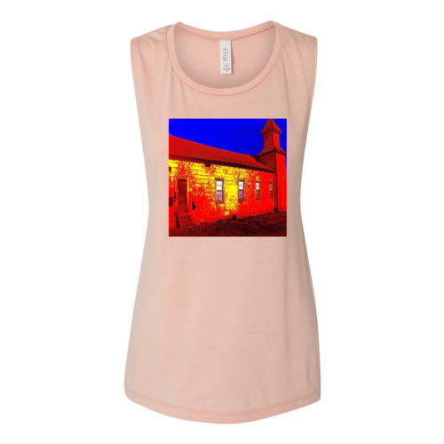 Teal Ananke Abandoned Church women&