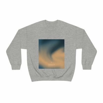Mens Coseey gradient sweatshirt from Yellow Pandora, featuring a stylish color gradient design and comfortable fit.