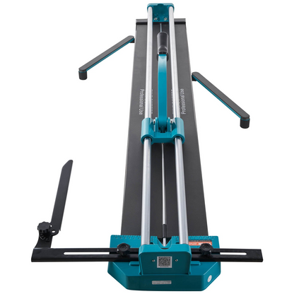 Start2Finish VEVOR 48-inch manual tile cutter with laser guide for ceramic tiles, ideal for precise cutting and tiling projects.