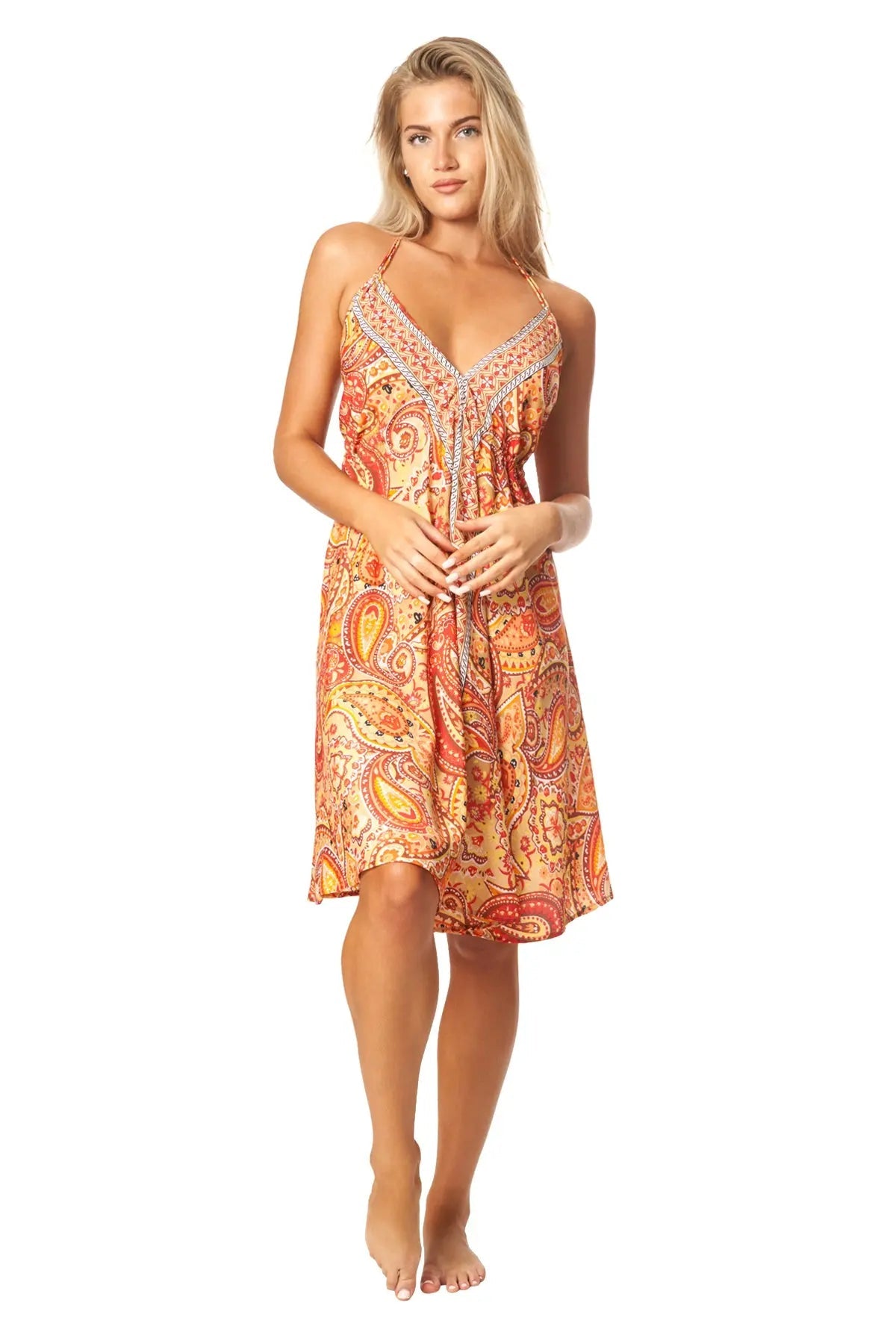 Cute Positano Mini Boho Dresses