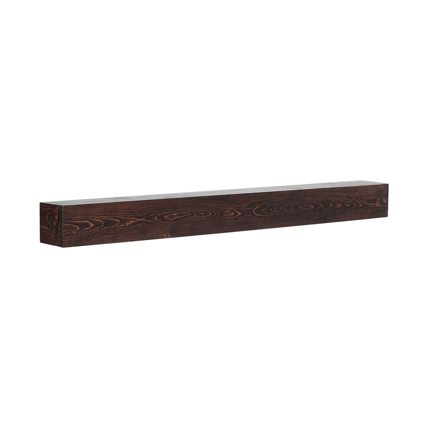 Rustic brown VEVOR fireplace mantel, 72-inch wooden wall-mounted shelf with handcrafted farmhouse style for over fireplace decor.