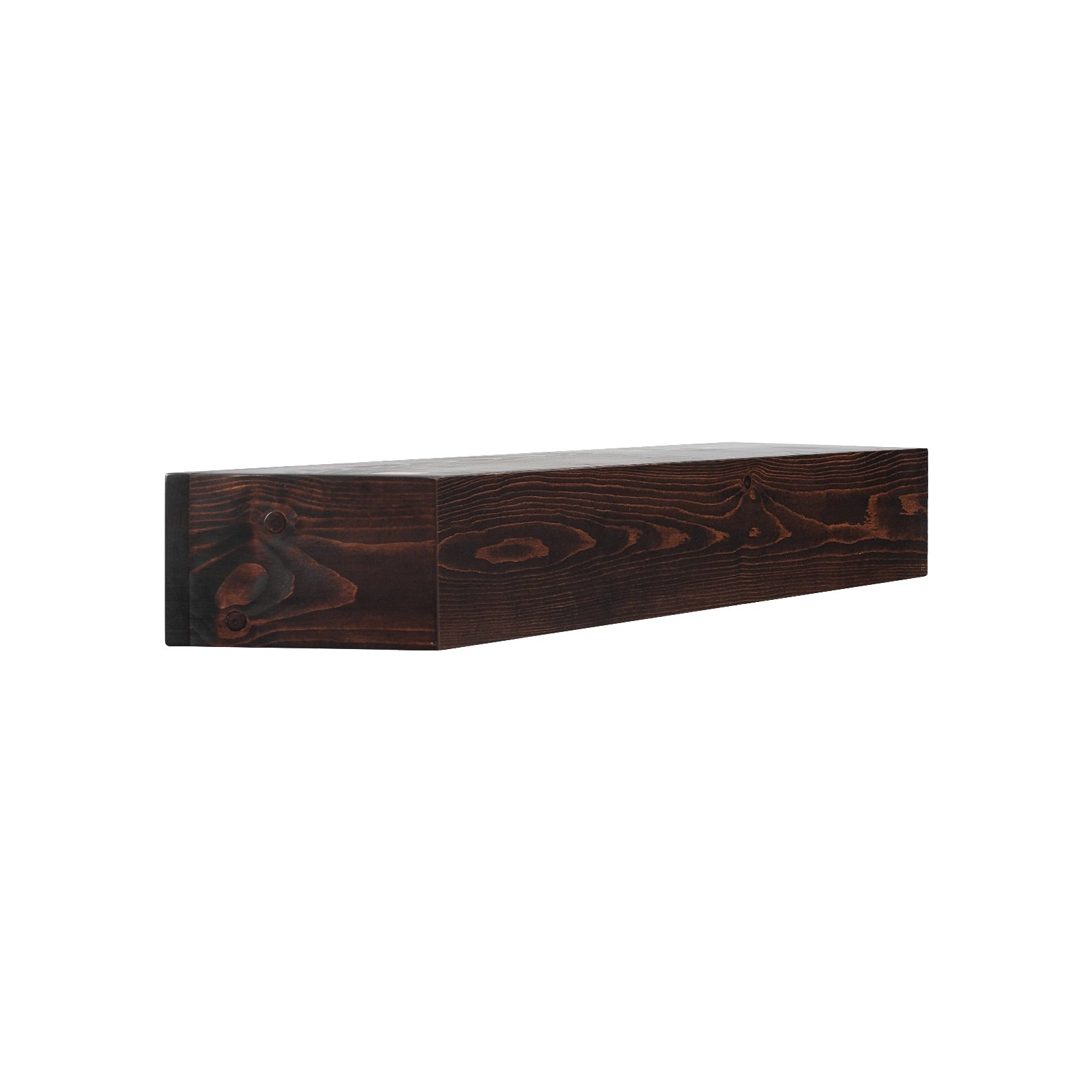 Rustic brown VEVOR fireplace mantel, 72 inches wide, wall-mounted farmhouse shelf with handcrafted natural wood finish for home decor.