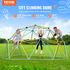 Start2Finish VEVOR 12FT outdoor climbing dome for kids, with climbing grips and sturdy supports, ideal for backyard play.