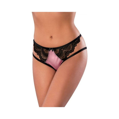 Brown Sooty Magic Silk Sensual Desires Panty in mauve, women&