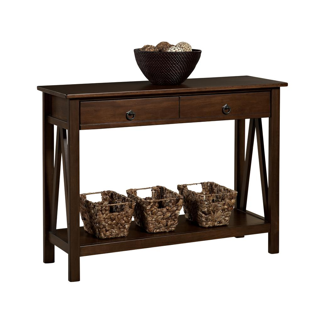 Antique Titian Console Table by Start2Finish featuring a classic wooden design with detailed craftsmanship and a polished finish.