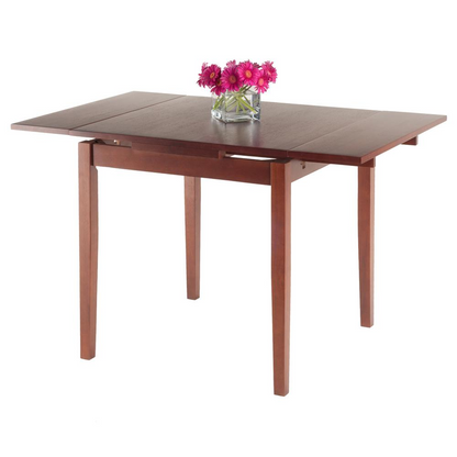 Walnut Pulman Extension Table by Start2Finish showing the extended surface and elegant wood grain detail.