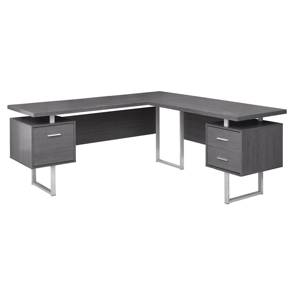 Start2Finish computer desk for home office with corner setup, storage drawers, and left or right configuration in a modern furniture style.