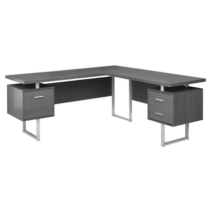 Start2Finish computer desk for home office with corner setup, storage drawers, and left or right configuration in a modern furniture style.