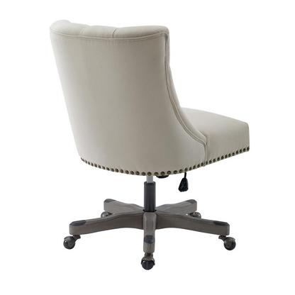 Della Natural Office Chair by Start2Finish with cushioned seat, ergonomic design, and adjustable height for comfortable workspace seating.
