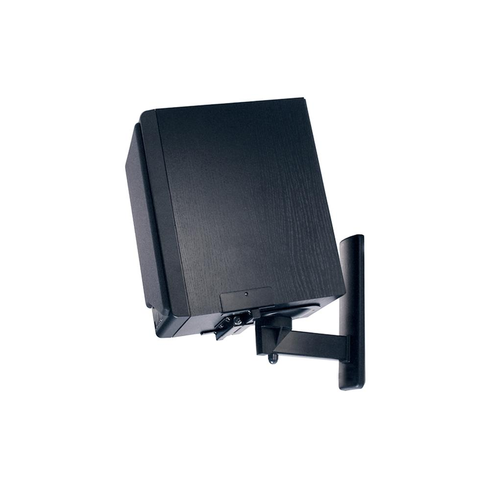 Start2Finish B-Tech Ultra Grip Pro speaker mount set in black, showing two sturdy electronic speaker mounts for secure installation.