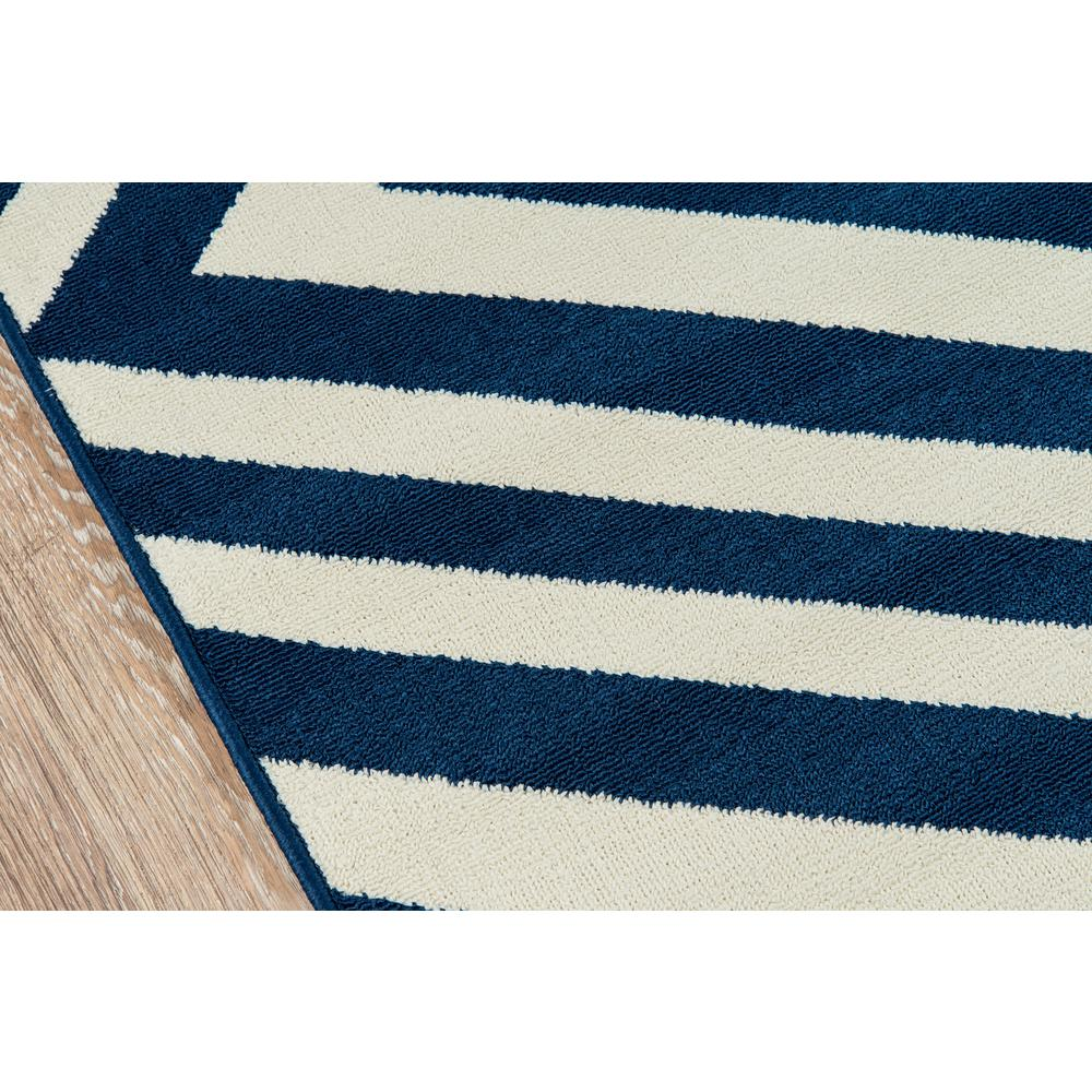 Contemporary navy rectangle area rug by Start2Finish, 5&