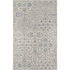 Start2Finish traditional grey rectangle area rug, 5&