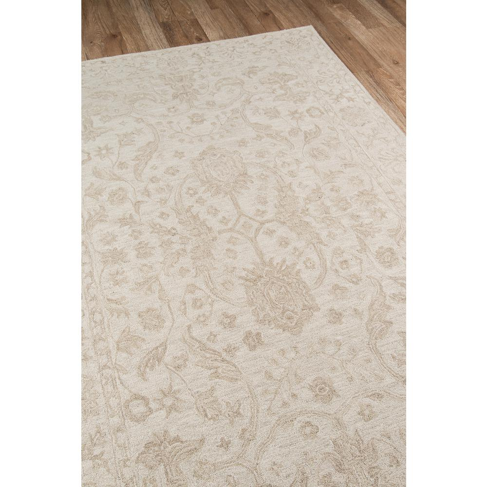 Beige traditional rectangle area rug from Start2Finish with a classic design, measuring 3&