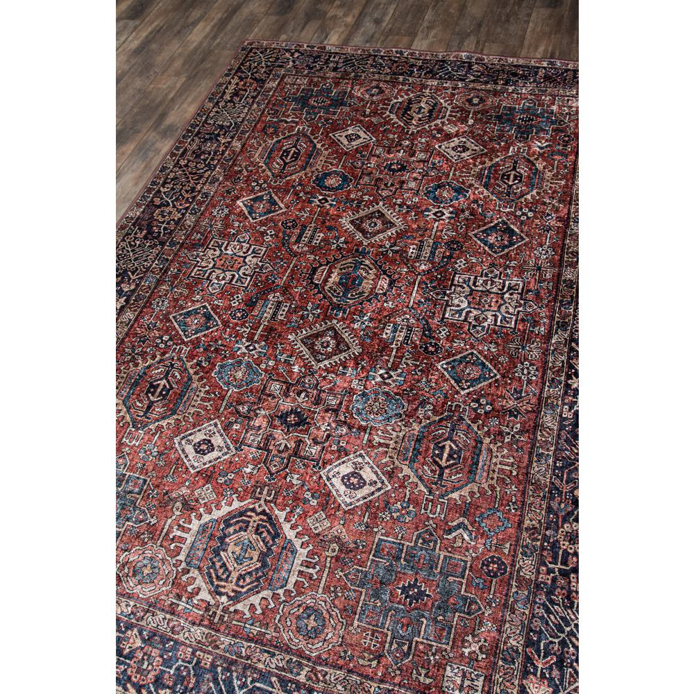 Start2Finish traditional rust runner rug, 2&