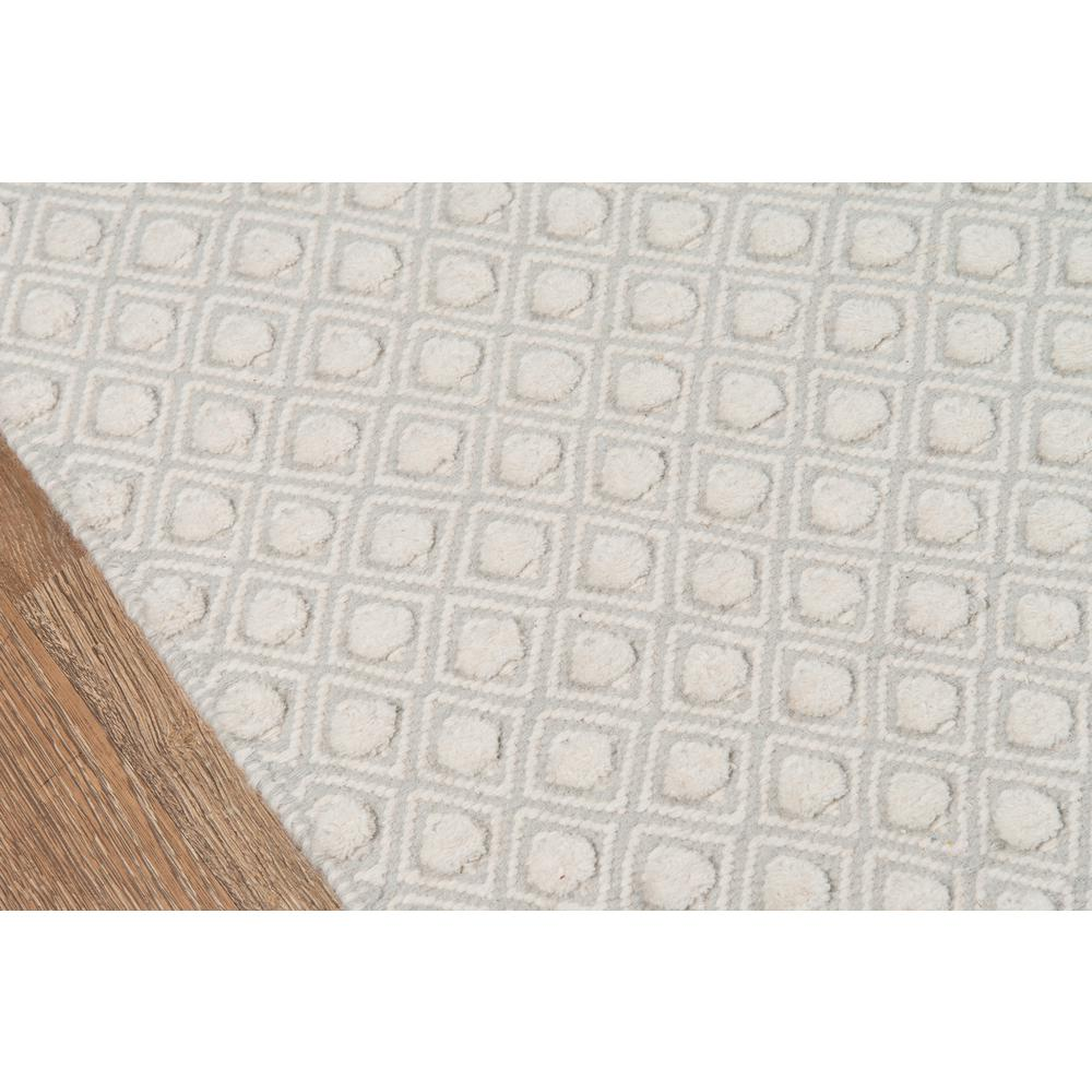 Start2Finish modern rectangular grey area rug measuring 3&
