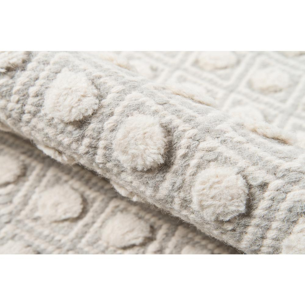 Grey modern rectangle area rug from Start2Finish, measuring 3&