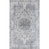 Start2Finish traditional grey rectangle area rug, 5&