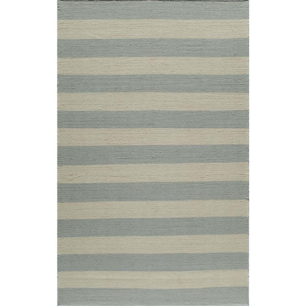 Grey contemporary rectangle area rug by Start2Finish, 5x8 feet, with a modern design and soft textured surface.