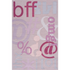 Start2Finish contemporary lilac rectangle area rug, 8&