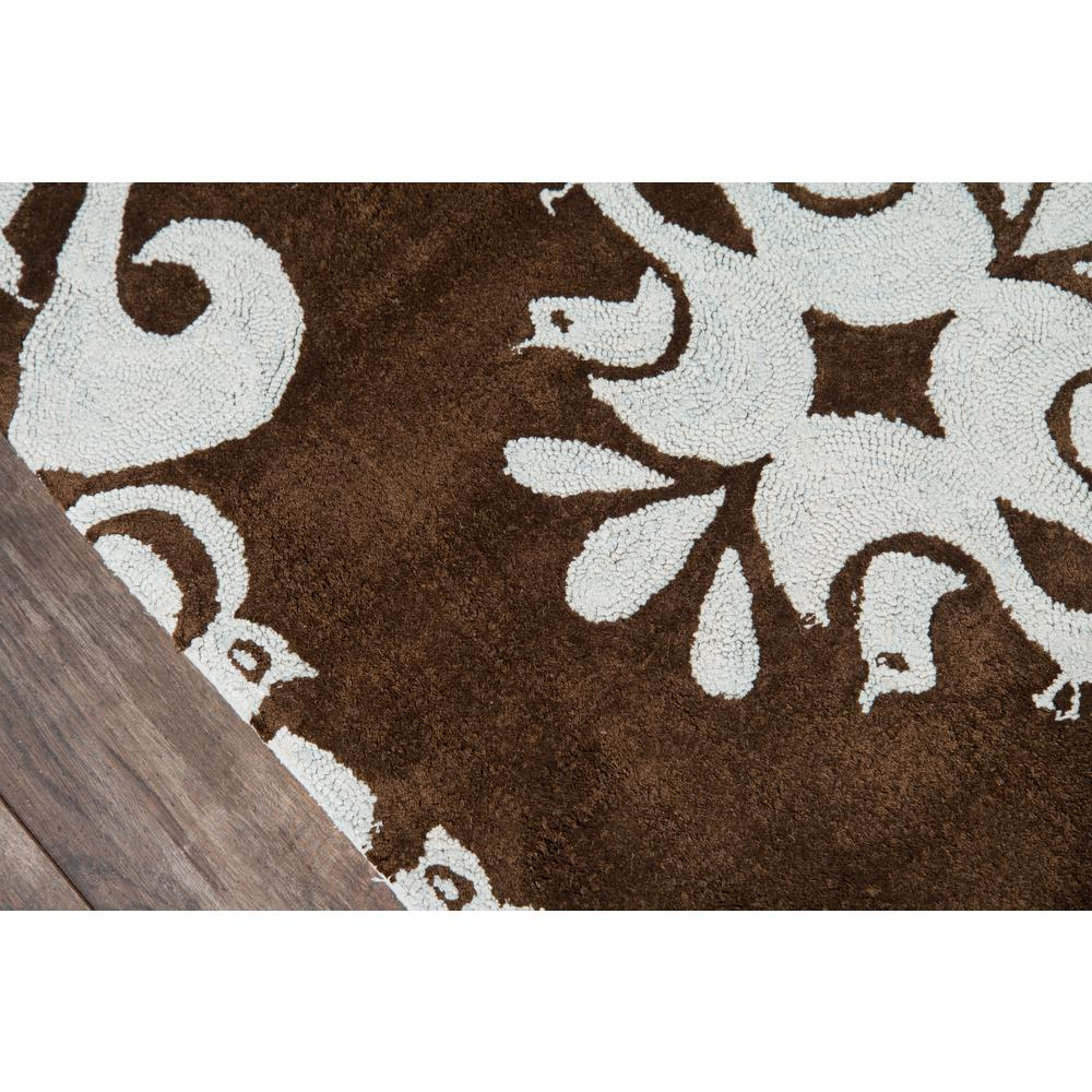 Contemporary rectangle area rug in baby blue by Start2Finish, 4&