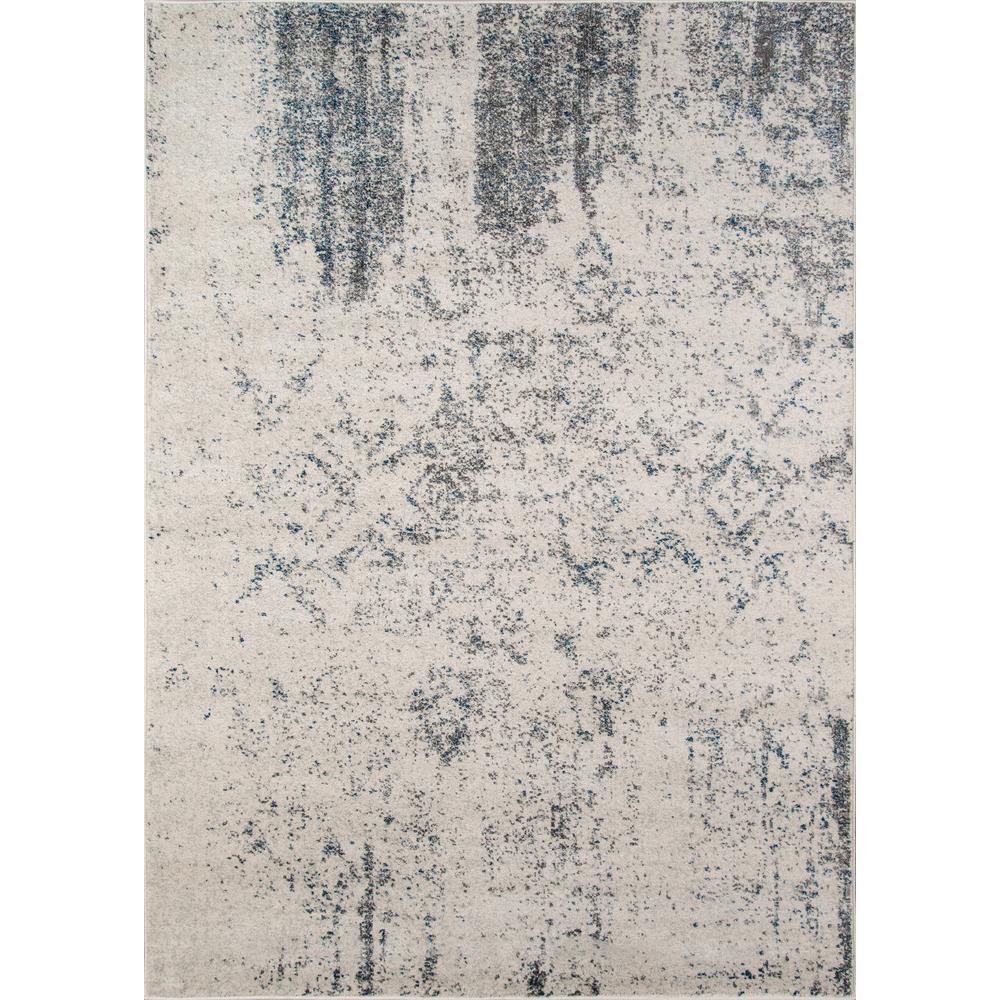 Start2Finish ivory transitional rectangle area rug, 5&