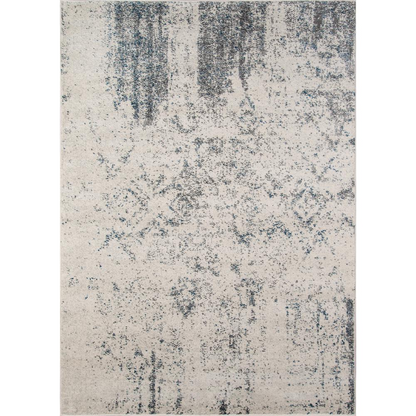 Start2Finish ivory transitional rectangle area rug, 5&